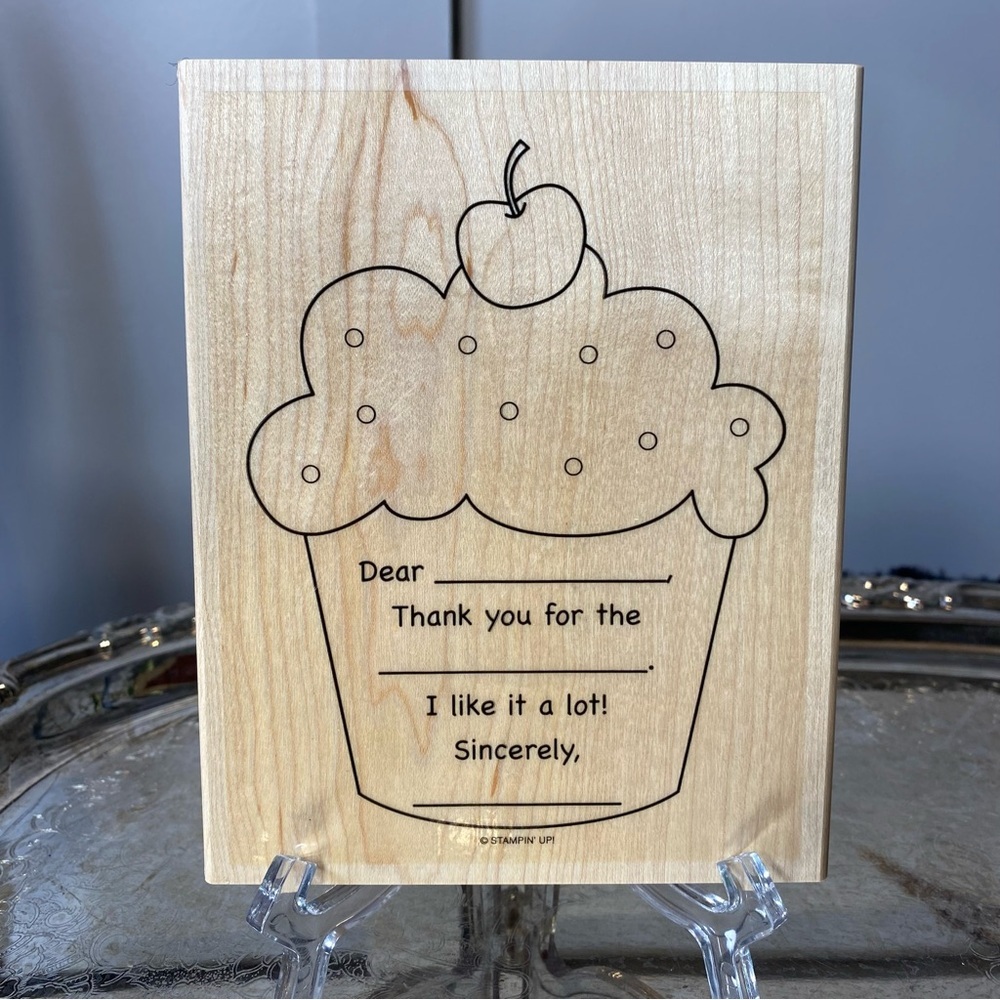 Stampin’ Up! Simple Birthday Thanks Set of 1 extra large